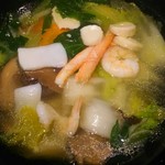 中国料理 百楽 - 海鮮麺950円税込み
