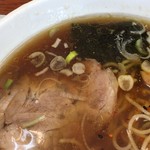稲城 大勝軒 五一 - 中華麺 スープアップ！