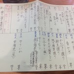 すし処 握り一心 - 握りメニュー