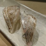 名代 駒寿司 - 太刀魚炙り