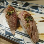 名代 駒寿司 - 牛炙り