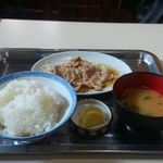 しみず食堂 - 焼肉定食