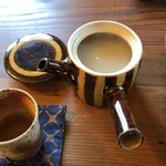 手打ち蕎麦 くげ - 蕎麦湯と蕎麦茶