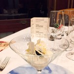 ザ・フジヤ - カリフラワーのムースリーヌ　キャビア添え