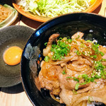 みやはら屋 - 豚丼ロース+卵