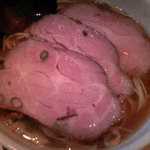 中華蕎麦 蘭鋳 - またまたチャーシューを広げてみた。2011/5/13