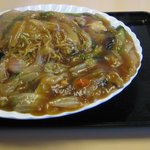 麺飯厨房 我家 - 激盛あんかけ焼きそば