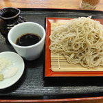 どんぐり庵 - 大盛りざるそば（1,050円）