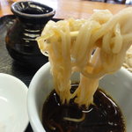 どんぐり庵 - つゆに浸したそば