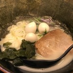 爛々亭 - 潮ラーメン　海苔増