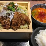 魚と日本酒 魚バカ一代 - 豚坦つけ麺（排骨）