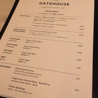 THE GATEHOUSE - ドリンクメニュー