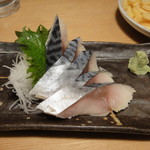 寿司居酒屋 や台ずし - 普通な〆鯖。