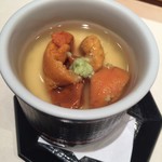 艪 - 雲丹の茶碗蒸し