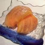 艪 - デザートの柿