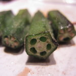 鳥しき - オクラ