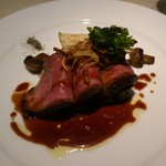 メイン料理のローストビーフです。(2017年12月)