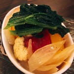 クロッキオ - 野菜の甘ずっぱいマリネ500円