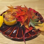 やまぐち - ゆず釜の中はフォアグラをキャラメリゼして。