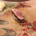 うを徳 - 氷見 鰤 藁焼き（握り）