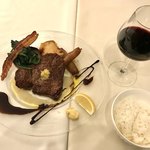 Restaurant LE MiDi - 飛騨牛サーロインステーキ(200g超特級とび)