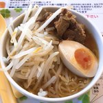 らーめん次郎冠者 - キッズプレートのラーメン