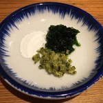 ラーメン屋 トイ・ボックス - 塩、生海苔、自家製柚子胡椒