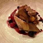 il Ktutti - 香ばしいうずらにトロ～リこんがりフォアグラ、あわび茸やレンズ豆が重なる！