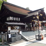 田村神社 日曜市うどん - 田村神社本殿