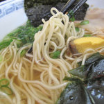 Kojimatei - 魚介出汁臭いワケでもない、あっさり風味の澄まし汁のような塩スープです。