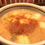 味奈登庵 - 牛せいろそばには唐辛子だ！  
      ブチまけろ！  #BCMKR!