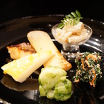 懐石 八泉 - 八寸（2017/4）