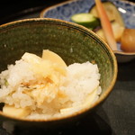 Kaiseki Hachisen - 筍と生姜のご飯（2017/4）