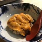 鮨 猪股 - 北海道 昆布森 馬糞雲丹