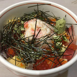 鮨處 八千代 - ばらちらしグランドメニューで1200円穴子は無かったけどかなり具沢山