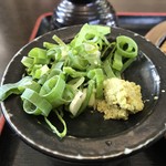 しな川 - 薬味です