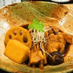 たから寿司 - 天然本クエ アラ炊き