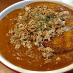 トリプルミート(豚カツと豚ひき肉のせ)【料理】