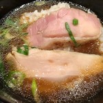 麺屋一燈 - 2017/12 月曜日限定「地鶏そば」(2)