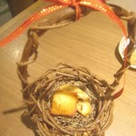 ラチュレ - プティ・フール（キジ脂のフィナンシェ、シュトーレン）