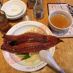 大阪王将 - 特盛 極上うなぎ炒飯 