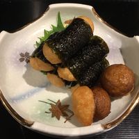 大和芋の磯部揚げ