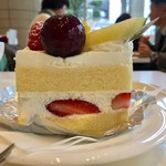 カフェ・ディ・フェスタ - フルーツショートケーキ 2016/11/28