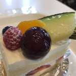 カフェ・ディ・フェスタ - フルーツショートケーキ 2016/11/28