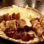 Fukuraku - 串焼き盛り合わせ