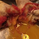 ビストロひつじや - チュニジアのギョウザの断面