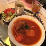 ビストロひつじや - ランチ友のラムシャンクのトマトソース煮 890円