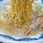 えぞっこ - しおラーメンの麺