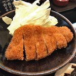 とんかつ山本 - ろーすかつ定食1900円税込