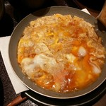 鶏すき焼き はら志の - 特製親子丼【2017.12】